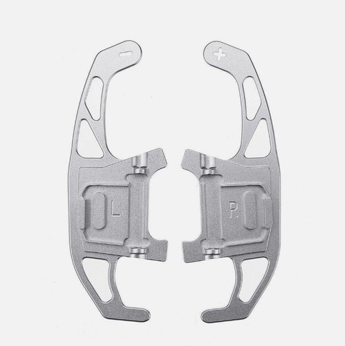 Silver steering wheel - steering,